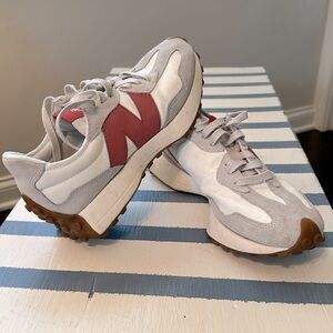 New Balance 327 — Rose/Cranberry Red